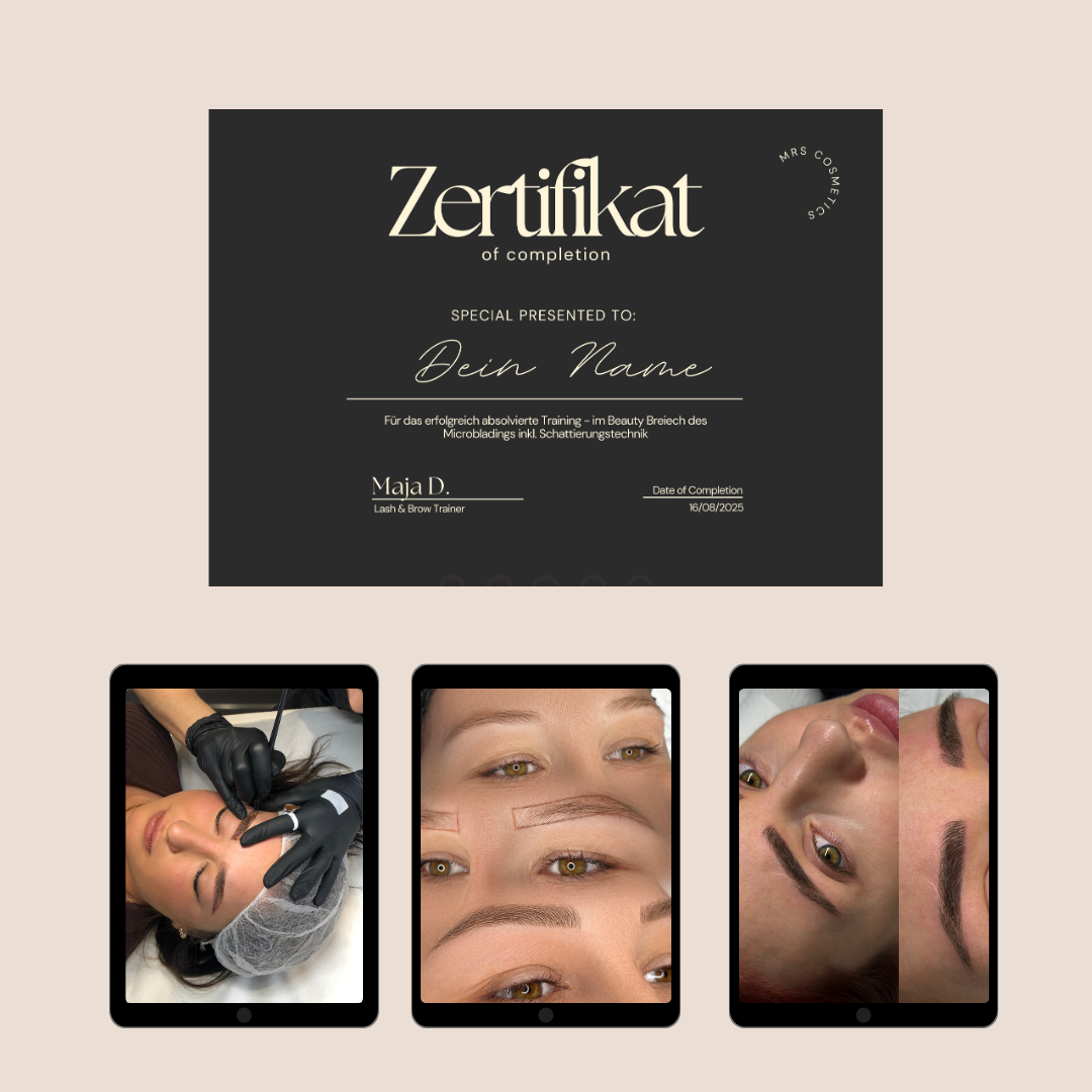 All-in-One Brow Masterclass München – Permanent Make-up Schulung für Microblading, Powder Brows & Nano Hair Strokes